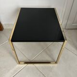 Golden side table