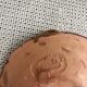 Glazed terracotta dish