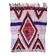 Tapis Marocain Boucherouite  blanc - 113 x 145 cm