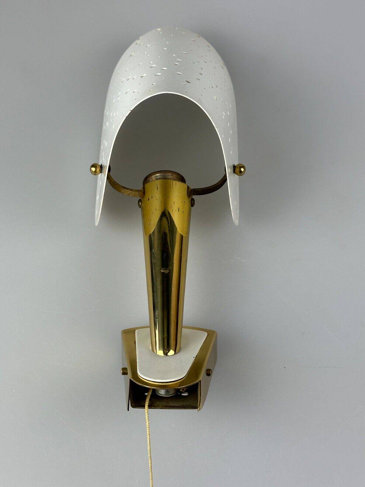 50s 60s wall lamp by Ernest Igl for Hillbrand Brass & Metal Design
