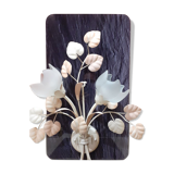 Wall lamp flowers