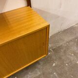 Unité murale scandinave vintage en chêne par Poul Cadovius pour Royal System, années 1960