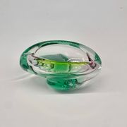Bowl by Jozef Hospodka for Chribska Sklarna, 1960