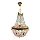 2-light hot air balloon chandelier