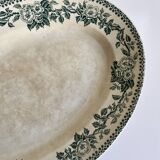 Oval ironstone dish