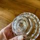 Glass candlestick