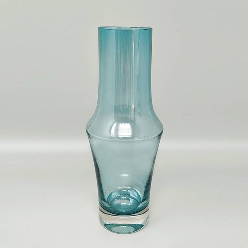 1970s Astonishing Light Blue Vase #1376 by Tamara Aladin Vase for R