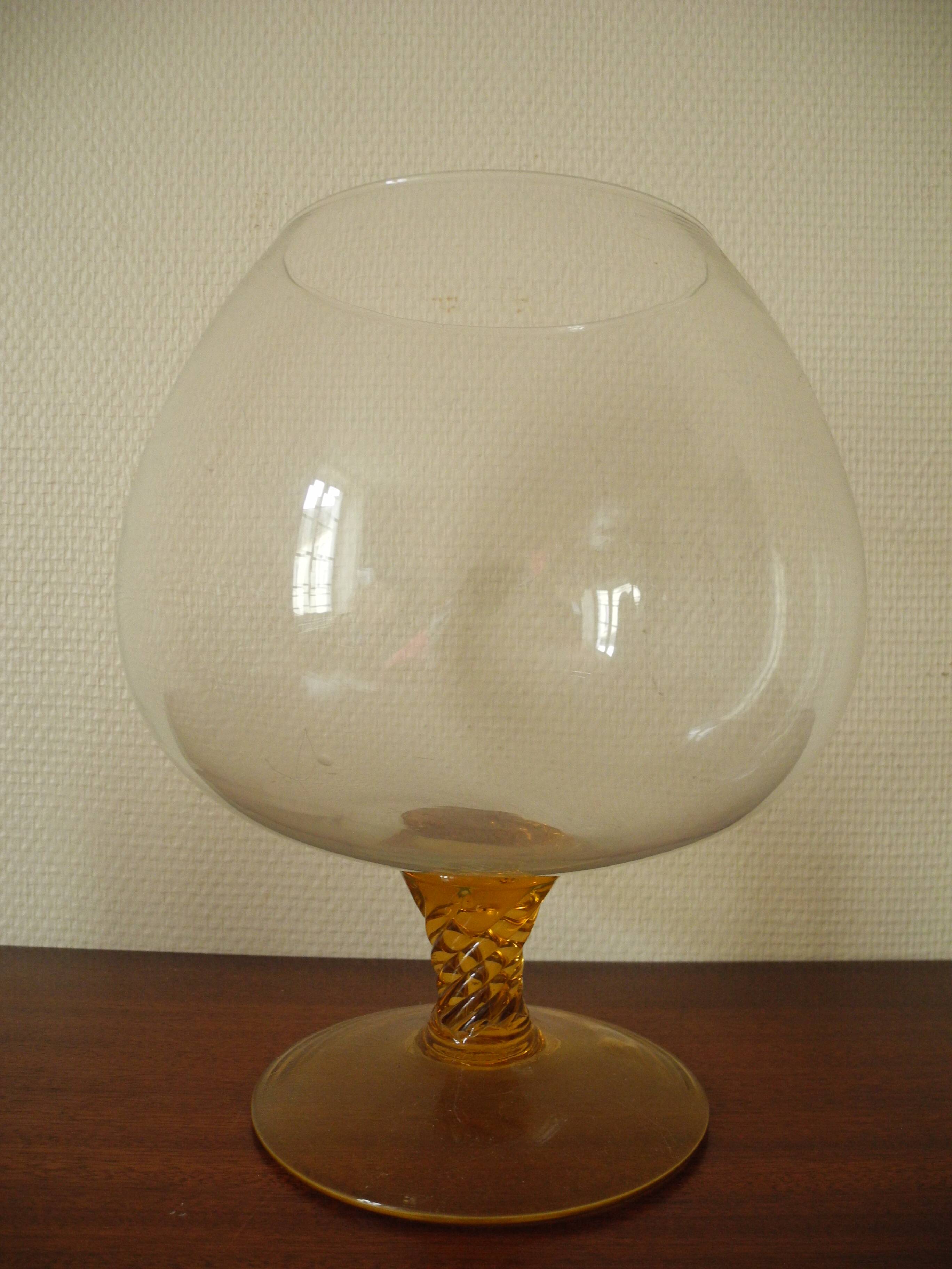 old vase Empoli Murano retro vintage Italian vase 60s 70s design