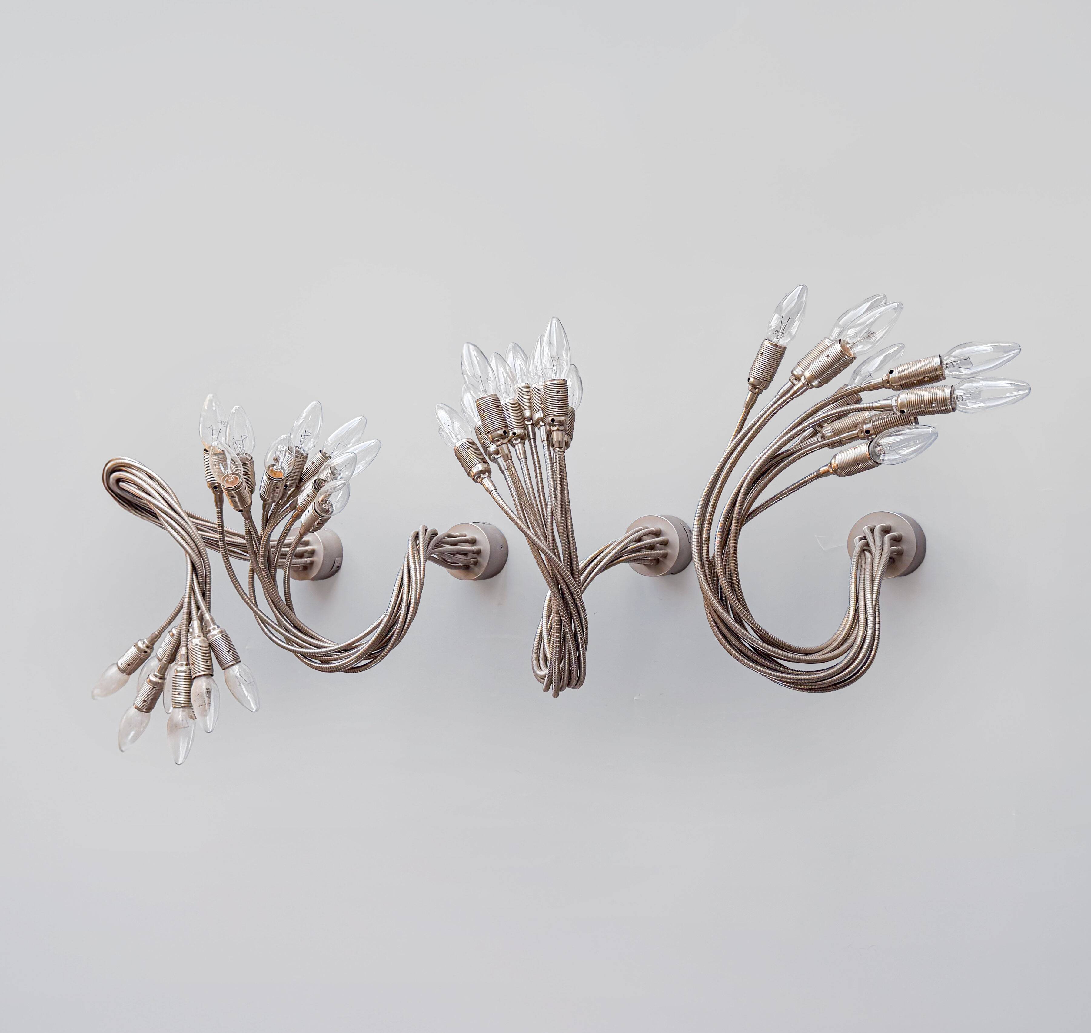 Set of 4 Catellani & Smith wall lamps, Italy, 1999