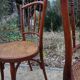 Chaises de salle à manger bistro Thonet originales, lot de 4