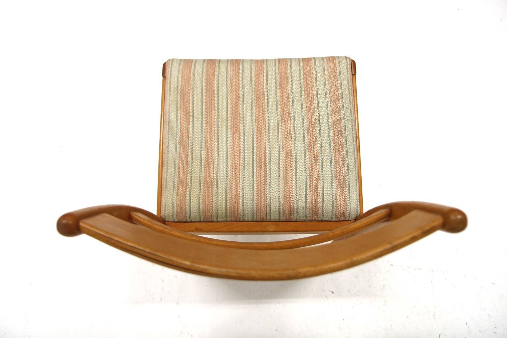 Set of 6 Scandinavian beech chairs, Sweden, 1950.