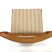 Set of 6 Scandinavian beech chairs, Sweden, 1950.