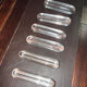 6 Knife rests Daum France - Model "Boudin" / "Goutte d'eau"