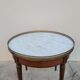 Antique Louis xvi style marble hot water bottle coffee table