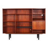 Teak bookcase, Danish design, 1970s, production: Denmark