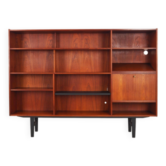 Teak bookcase, Danish design, 1970s, production: Denmark