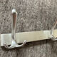 Vintage aluminum coat rack