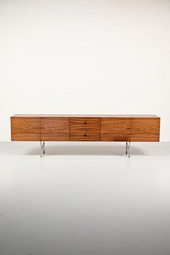 Large Rosewood Veneer Sideboard