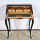 Blackened pearwood and amboyna sloping desk, Napoleon III period, mid-19th century