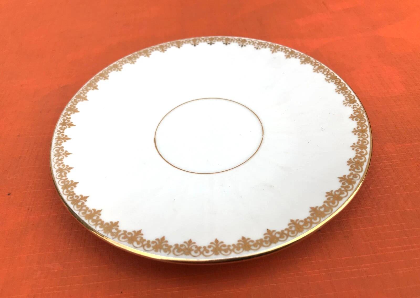 Royal ADP France Genuine Luxury Porcelain Coffee Cup / Saucer