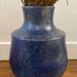 Blue Majolika ceramic vase