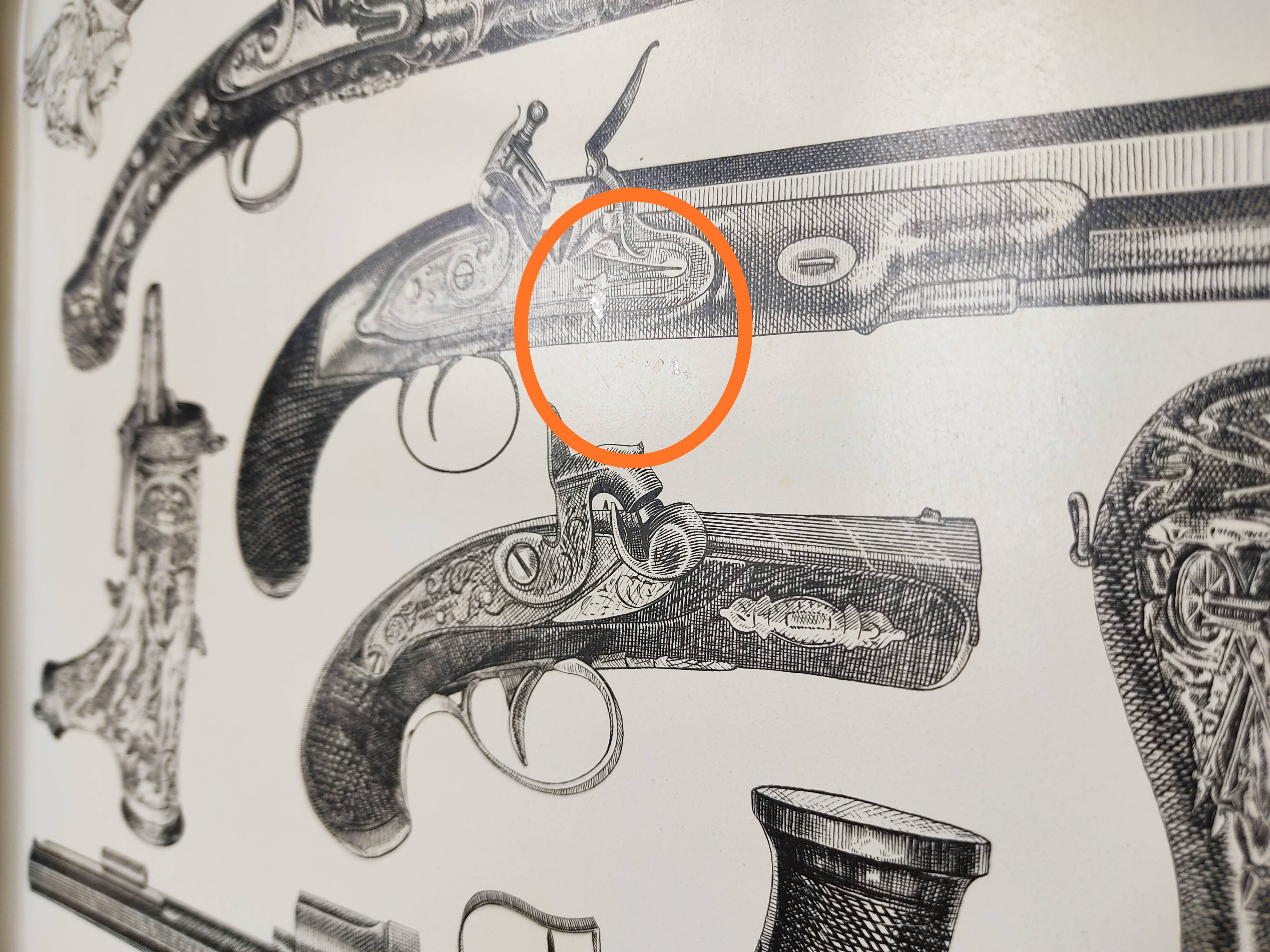 Plateau Guns design Piero Fornasetti 1968