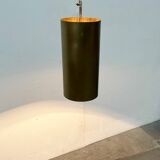 Brass tube pendant lamp in mid-century style, 1960s.