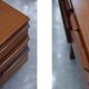 Vintage Mid-Century Modern Brown Teak Desk, 1960s