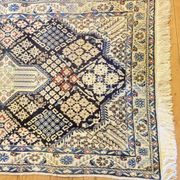 Carpet from the Irian region, 20th century, made of wool and silk.