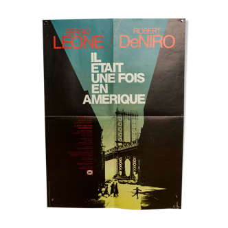 Affiche 78x57 "Il était une fois en Amérique" Sergio Leone 1984