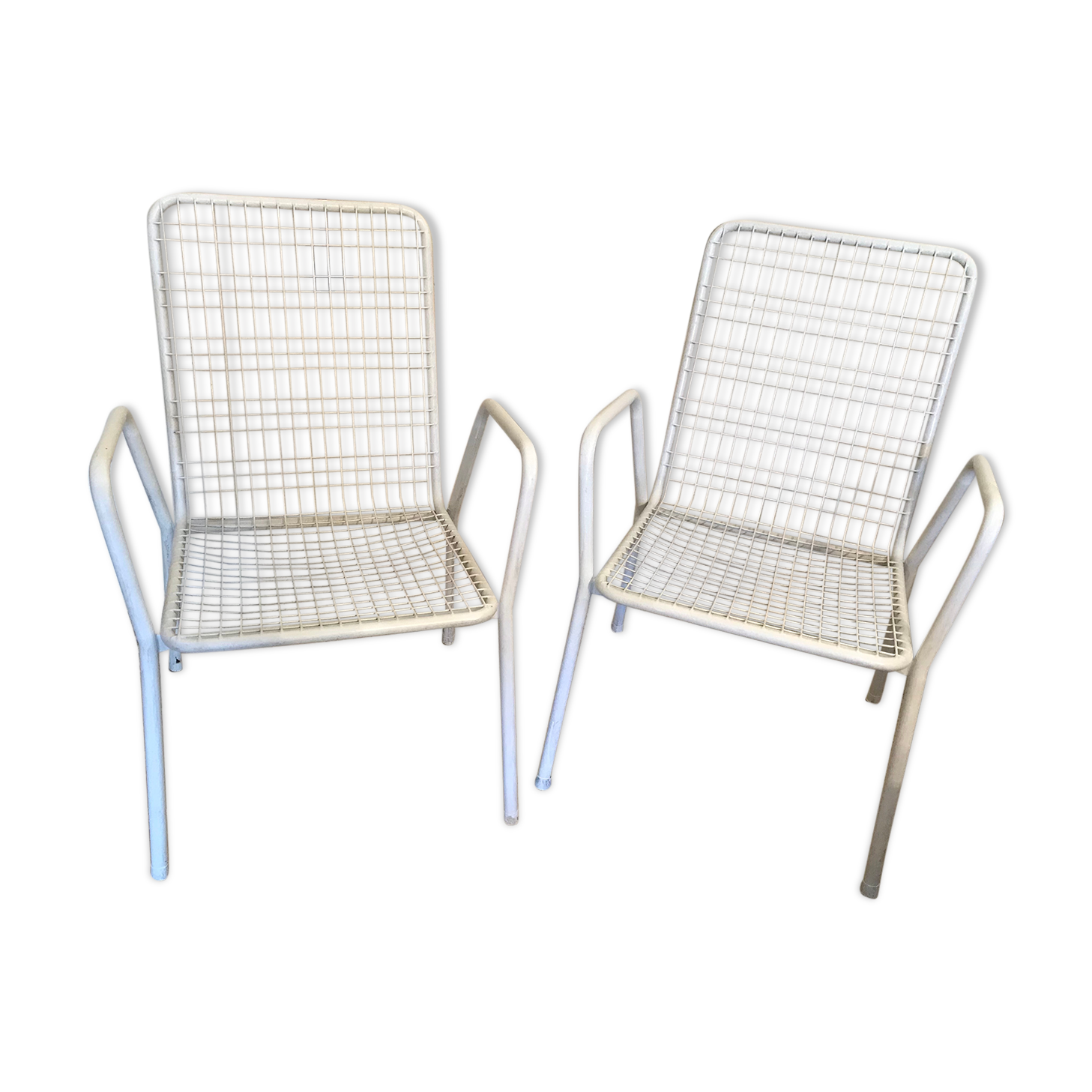 Pair of vintage armchair EMU RIO 1960-1980's