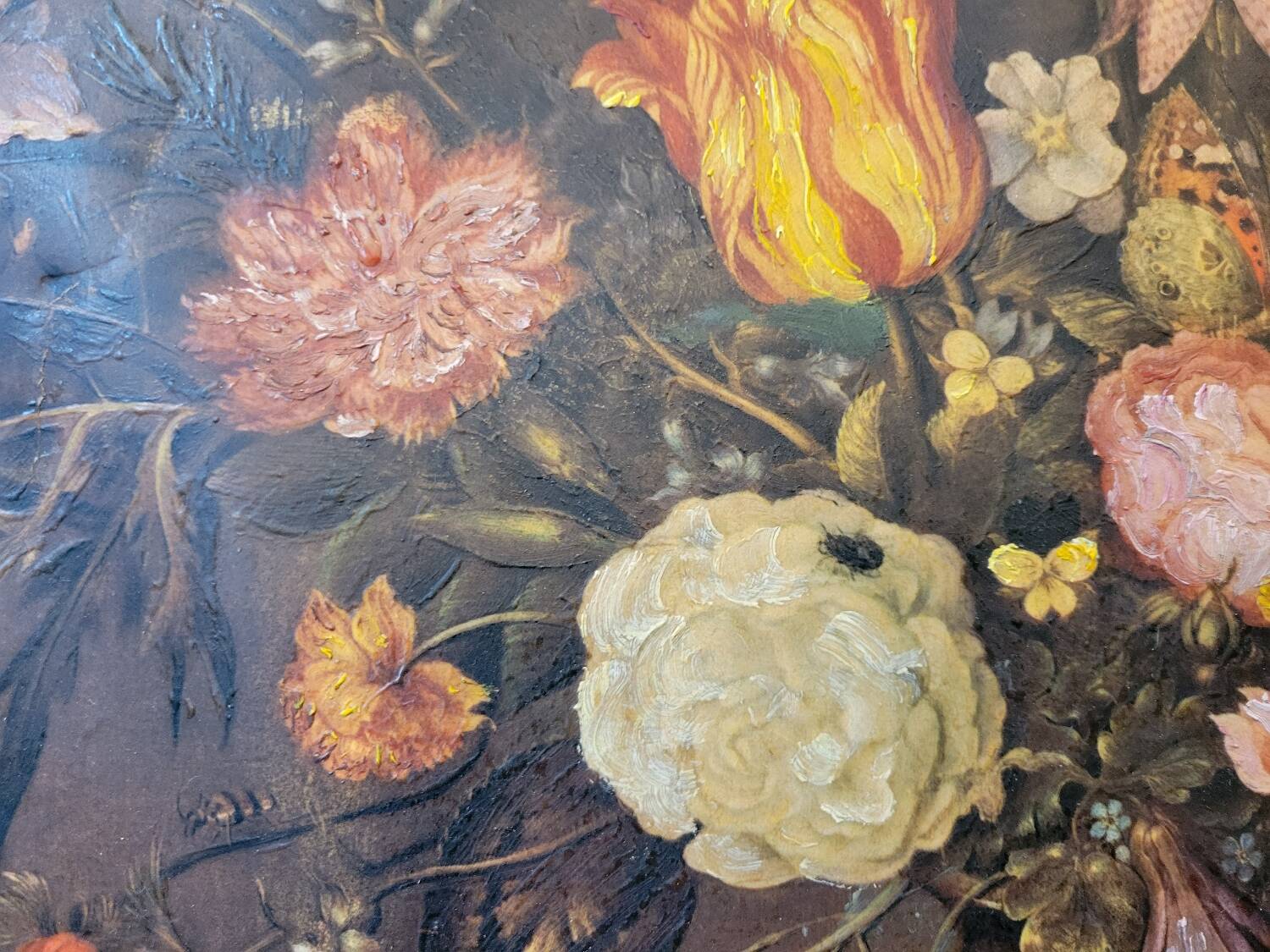 Still life Bouquet of flowers in oil