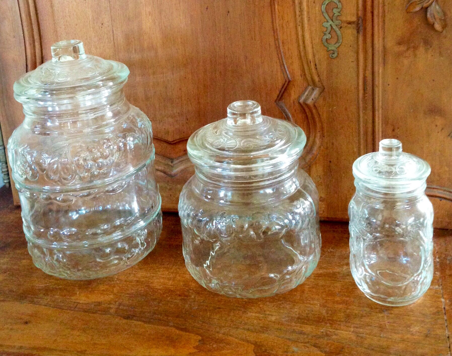 Trio of bonbonnières