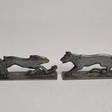 Ensemble de cinq Porte-Couteaux Animaux Sauvages Art Déco, d'après Joseph Buisson