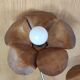 Floral lamp design in wood