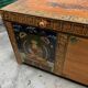 large hand-painted Indonesian chest