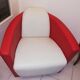 Pair of club chairs "Hotel" two-tone house Calia Italia