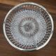 Round glass aperitif dish