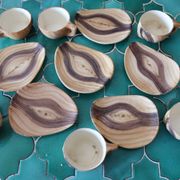 Coffee service – 6 cups and saucers Grand Jean Jourdan, Vallaur
