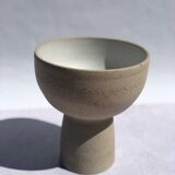 Pyrite sandstone footed bowl