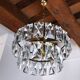 Kinkeldey chandelier, 2 levels crystals, Germany, 1970
