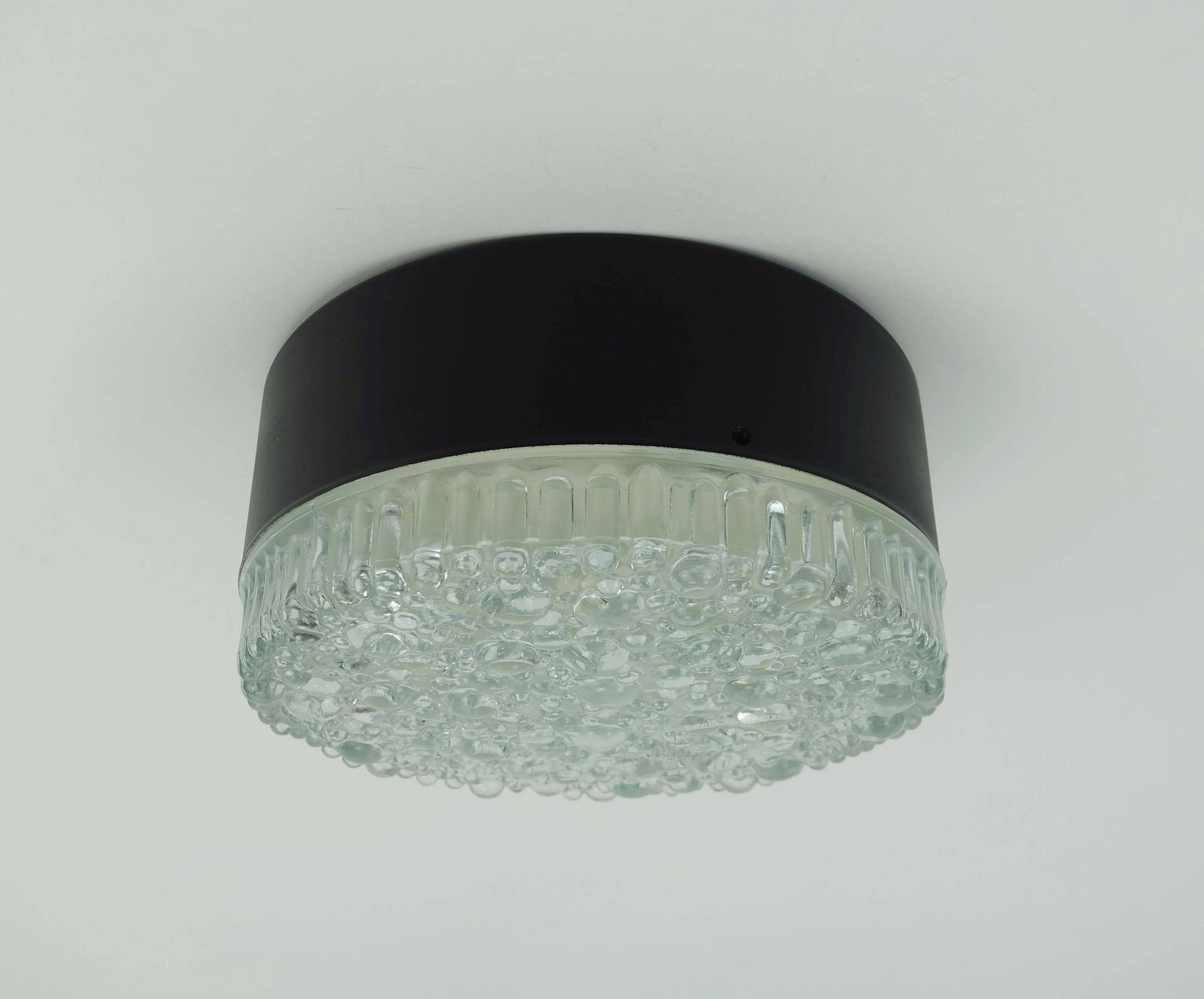 No. 1 of 2- staff ceiling lamp or wall lamp model a 226 bubble glass 60s70s