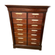 Cartonnier Louis Philippe in 19th century mahogany