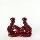 Large woven ceramic candle holder, Bordeaux, 1960