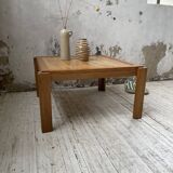 Solid elm coffee table Maison Regain