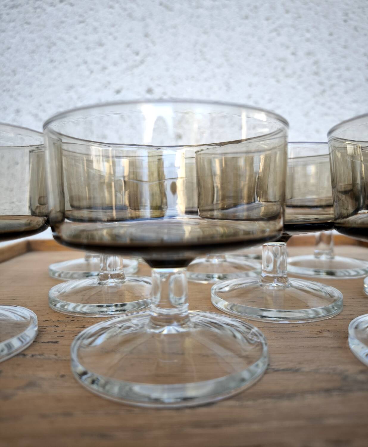 Cavalier champagne glasses