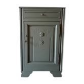 Small art deco green buffet