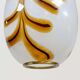 Vintage large design Italian Murano glass pendant lamp