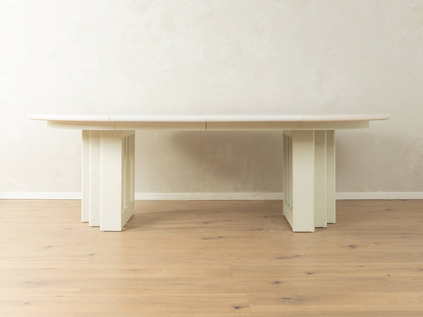 Postmodern dining table by COR, 1980s, extendable, solid cherry wood