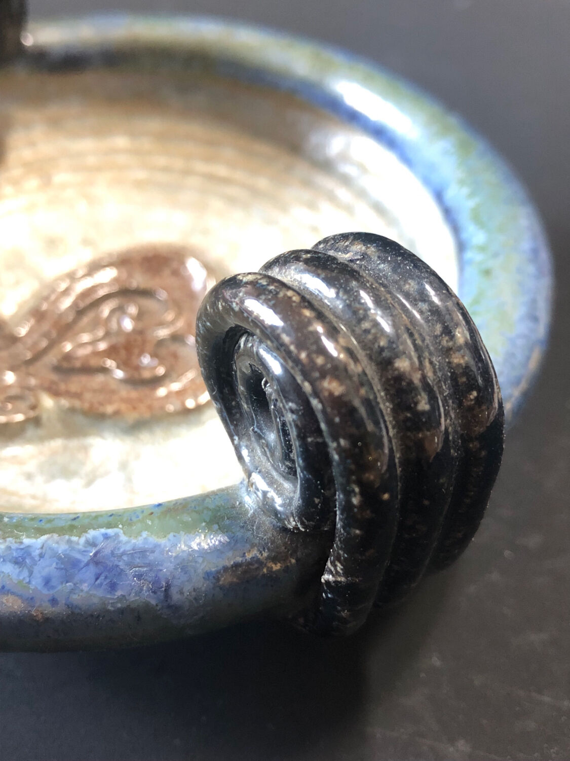 Empty pocket in Guérin sandstone